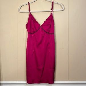 blush blush magenta dress - small